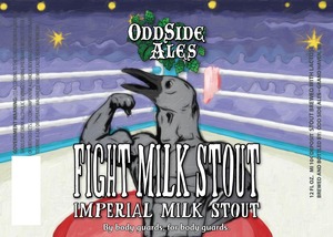 Odd Side Ales Fight Milk Stout December 2015