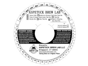 Aspetuck Brew Lab Mongrel's Offspring Ale December 2015