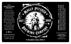 Molly Pitcher Brewing Company Double Citra IPA