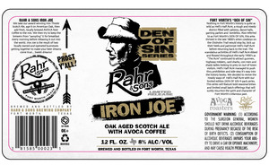 Rahr & Sons Brewing Co., LP Iron Joe January 2016