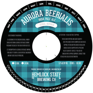 Hemlock State Brewing Company Aurora Beerialis