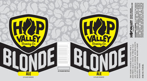 Hop Valley Brewing Co. Blonde