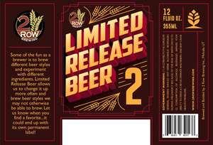 Limited Release Beer 2 
