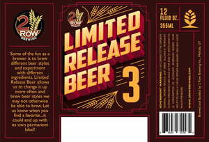 Limited Release Beer 3 