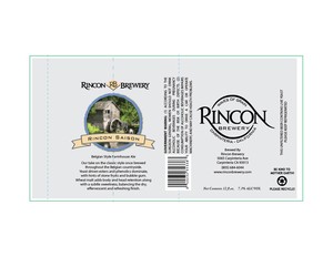 Rincon Saison January 2016