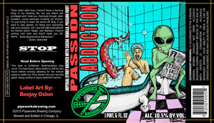 Pipeworks Brewing Company Passion Abduction January 2016