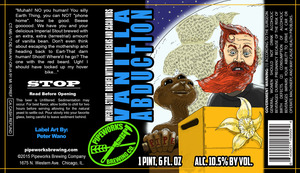 Pipeworks Brewing Company Vanilla Abduction January 2016