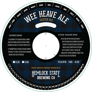 Wee Heave Ale January 2016