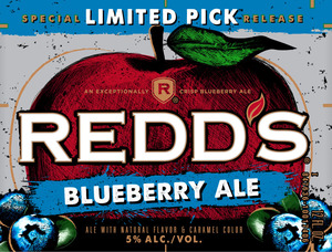 Redd's Blueberry Ale January 2016