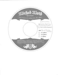 Wicked Weed Brewing Montmaretto January 2016
