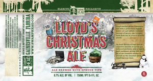 Swamp Head Brewery Lloyd's Christmas Ale January 2016