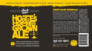 Hootie's Home Grown Ale January 2016