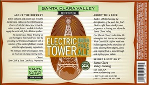 Santa Clara Valley Brewing Electric Tower IPA