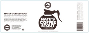 Country Boy Brewing Nate's Coffee Stout