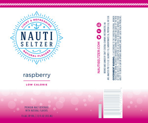 Nauti Seltzer Raspberry December 2015