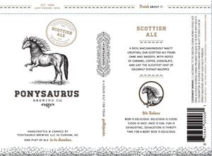 Ponysaurus Brewing Co. Scottish Ale
