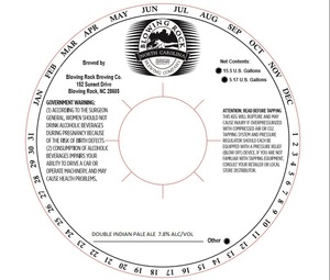 Blowing Rock Double Indian Pale Ale January 2016