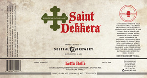 Saint Dekkera Letta Belle January 2016