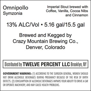 Omnipollo Symzonia January 2016