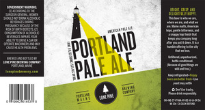 Lone Pine Brewing Company Portland Pale Ale January 2016