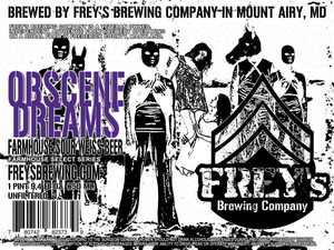 Frey's Brewing Company Obscene Dreams January 2016