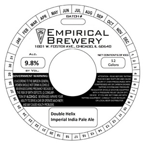 Double Helix Imperial Ipa February 2016