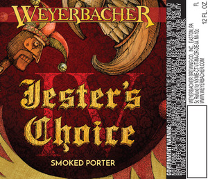 Weyerbacher Jester's Choice Iv Smoked Porter