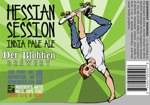 Der Blokken Brewery Hessian Session India Pale Ale January 2016