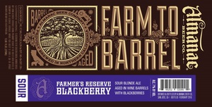 Almanac Beer Co. Farmer's Reserve Blackberry January 2016