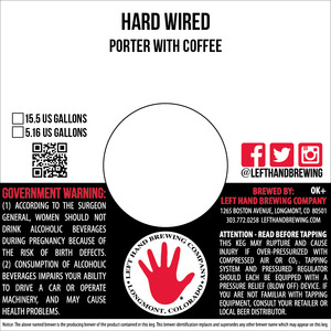Left Hand Brewing Company Hard Wired January 2016