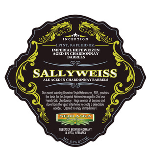 Nebraska Brewing Company Sallyweiss