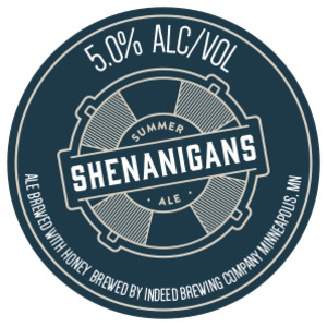 Indeed Brewing Company Shenanigans February 2016