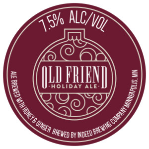 Indeed Brewing Company Old Friend February 2016