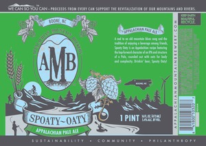 Appalachian Mountain Brewery Spoaty Oaty Appalachian Pale Ale February 2016