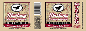 Mustang Brewing Company Sixty-six