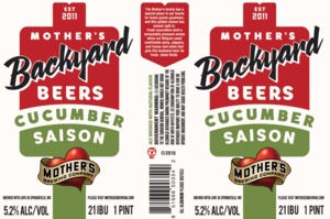 Mother's Brewing Company Cucumber Saison