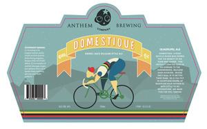Anthem Brewing Co Domestque February 2016