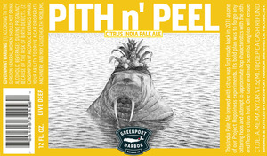 Greenport Harbor Brewing Co. Pith N' Peel Citrus India Pale Ale