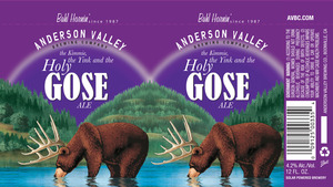 Anderson Valley Brewing Company Kimmie, Yink, And Holy Gose February 2016