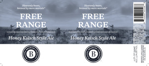 Kalona Brewing Company Free Range Honey Kolsch Style Ale March 2016