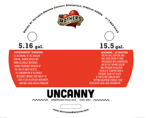 Mother's Brewing Company Uncanny American Pale Ale