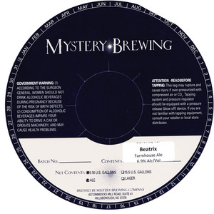 Mystery Brewing Company Beatrix