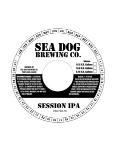 Sea Dog Brewing Company Session IPA February 2016