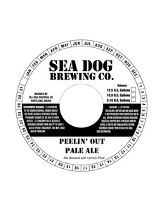 Sea Dog Brewing Company Peelin' Out Pale February 2016
