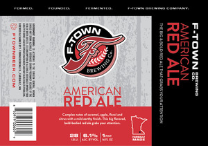 F-town Brewing Company American Red Ale March 2016