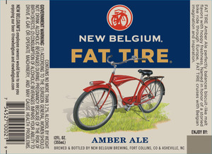 New Belgium Brewing Fat Tire March 2016