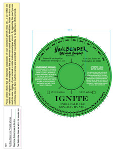 Hellbender Brewing Company Ignite India Pale Ale