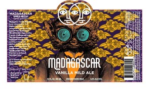 Madagascar Vanilla Mild Ale March 2016