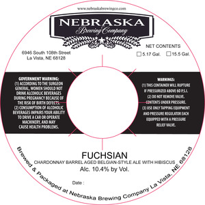 Nebraska Brewing Company Fuchsian March 2016
