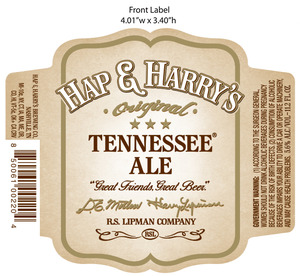 Happy & Harry's Tennessee Ale March 2016